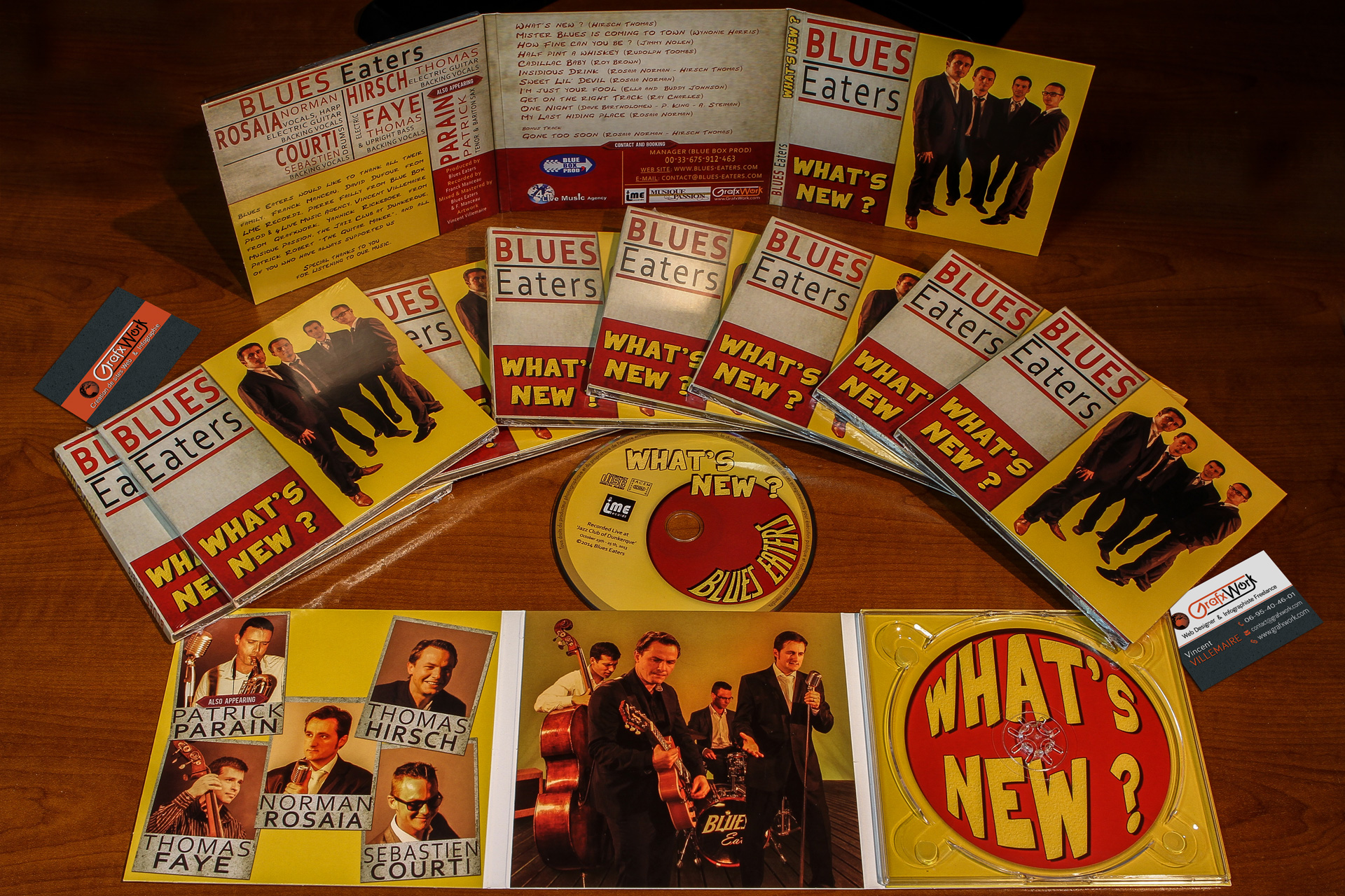 Album CD What's New des Blues-Eaters